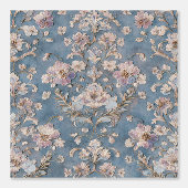 Luxury Vintage Imperial Floral 壁紙 (正面)