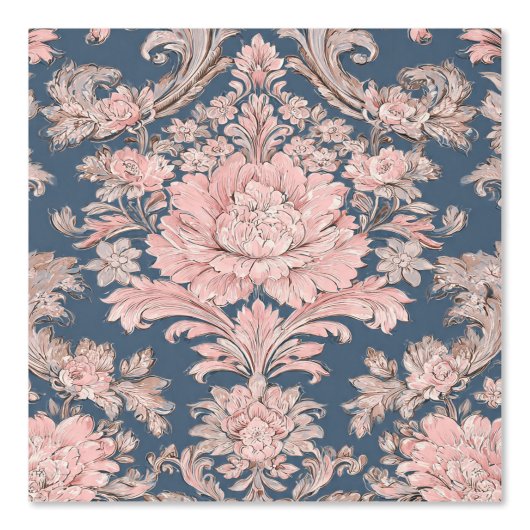 Luxury Vintage Imperial Floral 壁紙 (正面)