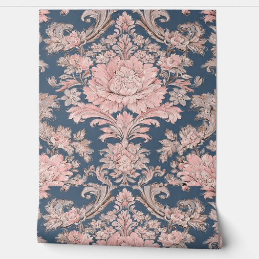 Luxury Vintage Imperial Floral  壁紙 (ほどく)