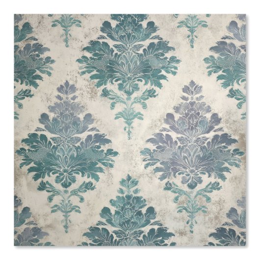 Luxury Vintage Imperial Floral 壁紙 (正面)