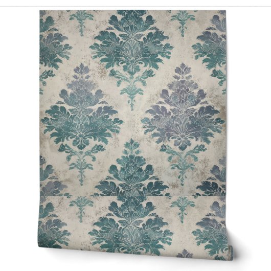 Luxury Vintage Imperial Floral 壁紙 (ほどく)
