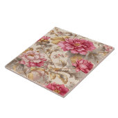 Luxury Vintage Indira Floral タイル (側面)