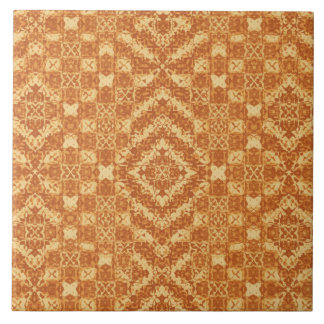 Luxury Vintage Islamic Geometric Sand Terracotta  タイル