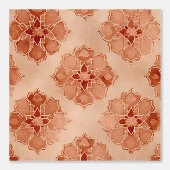 Luxury Vintage Oriental Islamic Geometric Sand 壁紙 (正面)