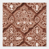Luxury Vintage Oriental Islamic Geometric Sand 壁紙 (正面)