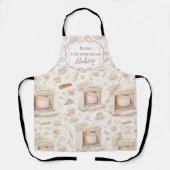 Luxury Vintage Patisserie Bakery Business エプロン (正面)