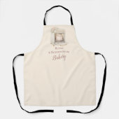 Luxury Vintage Patisserie Bakery Business エプロン (正面)