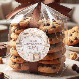 Luxury Vintage Patisserie Bakery Business ラウンドシール