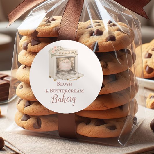 Luxury Vintage Patisserie Bakery Business ラウンドシール