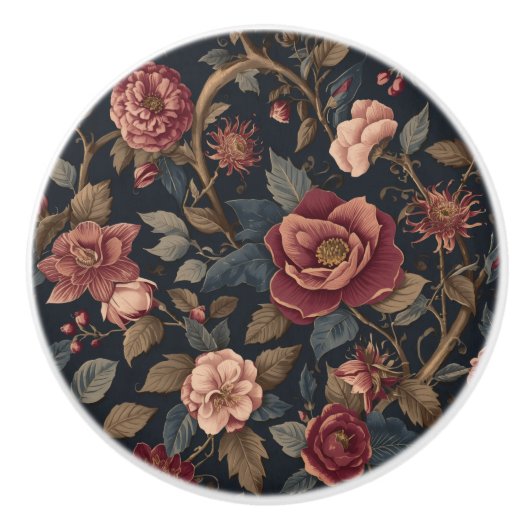 Luxury Vintage Royal Saffron セラミックノブ (正面)