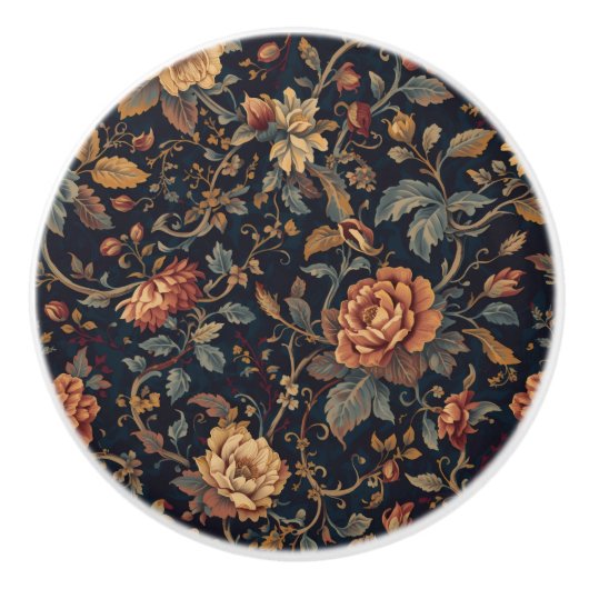 Luxury Vintage Royal Saffron セラミックノブ (正面)