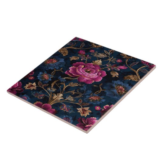 Luxury Vintage Royal Saffron タイル (側面)