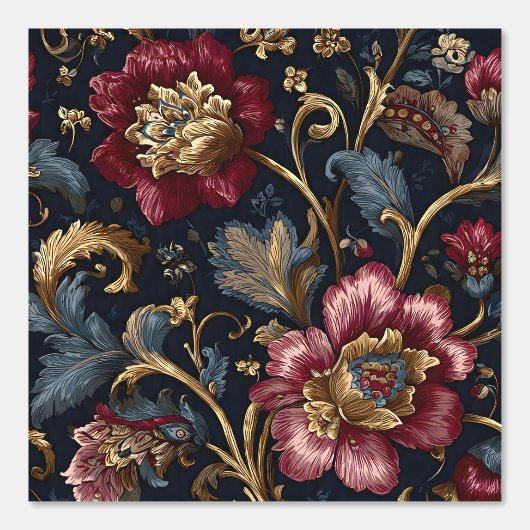 Luxury Vintage Royal Saffron 壁紙 (正面)