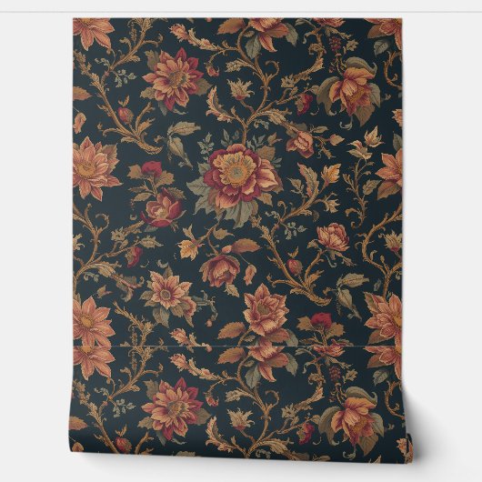 Luxury Vintage Royal Saffron 壁紙 (ほどく)