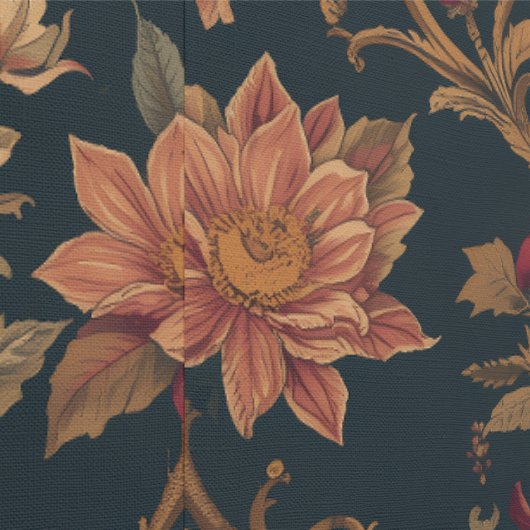 Luxury Vintage Royal Saffron 壁紙 (縫い目)