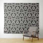 Luxury Wall Tapestry | Checkerboard Fabric Art タペストリー (インサイチュ(横))