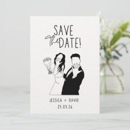 Luxury Wedding Invitation Gold Foil Style 招待状