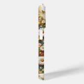 Luxury White Daisy & Gold Geometric Phone Case  Case-Mate iPhoneケース (裏面 / 右)