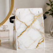 Luxury White Marble Gold Monogram Real Estate フェイバーボックス