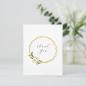 Luxury White Rose Floral Frame  出欠カード (スタンド正面)