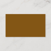 Luxury Wood Construction Business Card | Modern  名刺 (裏面)