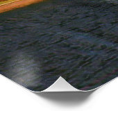 Luxury Yacht Wall Art Coastal Harbor Scene ポスター (コーナー)