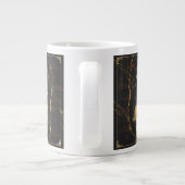 Luxury Year of the Wood Horse 2026 Golden Mug ジャンボコーヒーマグカップ (裏面)