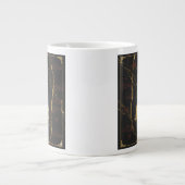 Luxury Year of the Wood Horse 2026 Golden Mug ジャンボコーヒーマグカップ (正面)