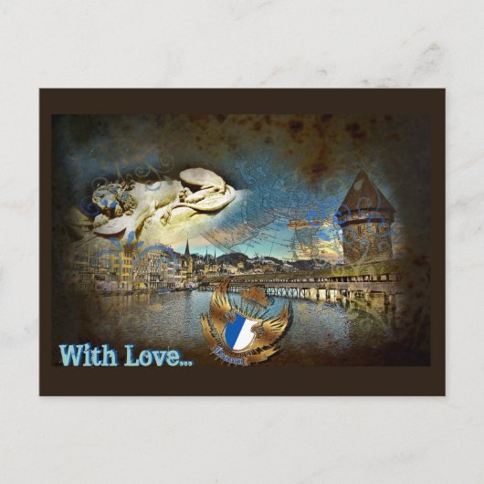 LUZERNヴィンテージグランジ – はがき (正面)