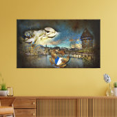 LUZERNヴィンテージグランジ – キャンバス (インサイチュ (リビング))