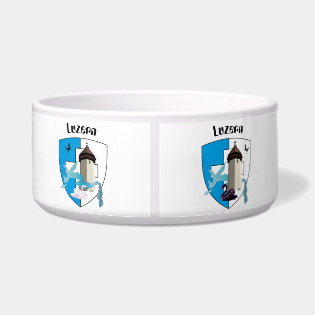 Luzern Schweiz Suisse Svizzera Haustier-Schüssel ボウル (裏面)