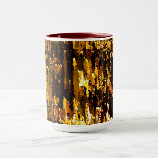 Luzes foscas de vela sob uma placa de gelo マグカップ (中央)