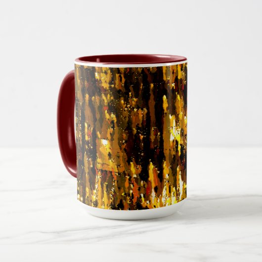 Luzes foscas de vela sob uma placa de gelo マグカップ (正面左)