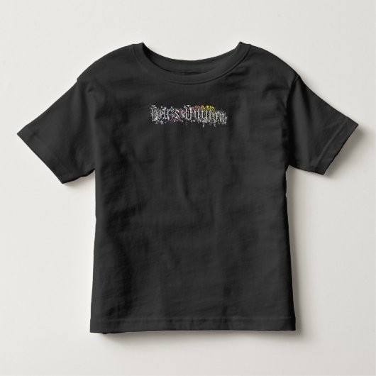 LVスパイラルプリントTシャツ背面 トドラーTシャツ (正面)