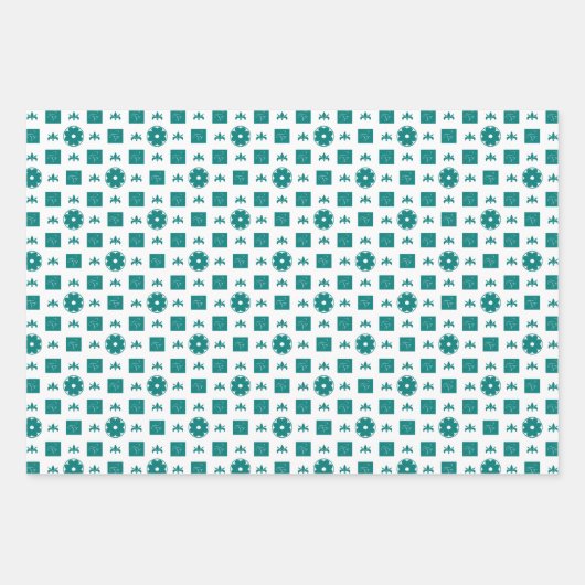 LVバニラ&ペパーミント ラッピングペーパーシート (正面)