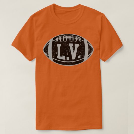 LVレトロ白 Tシャツ (デザイン正面)