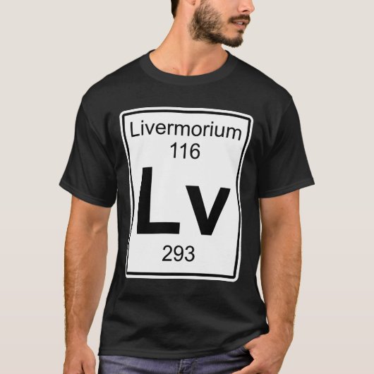 Lv - Livermorium Tシャツ (正面)