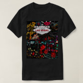 LV Nightlife Distressed Design Bong Bones Apparel Tシャツ (デザイン正面)