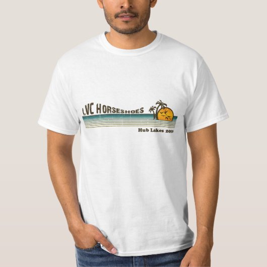 LVCのhub湖の蹄鉄2010年 Tシャツ (正面)
