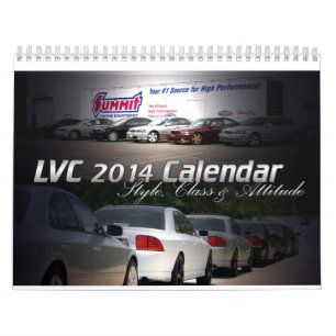 LVC 2014年のリンカーンLSのカレンダー カレンダー