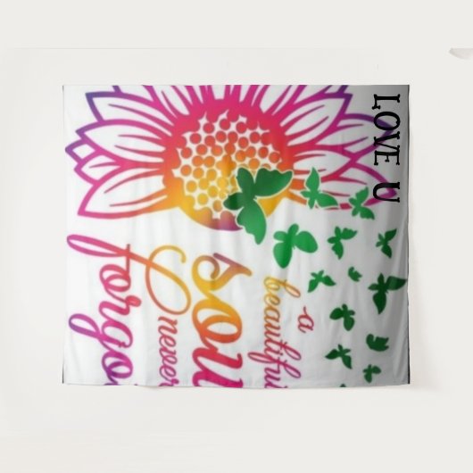 LVE UとCOLOR FULL DISIGN INTapestry タペストリー (正面(横))