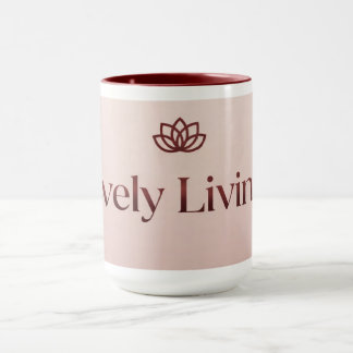 Lvely Living マグカップ
