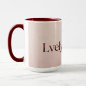Lvely Living マグカップ (左)
