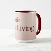 Lvely Living マグカップ (正面右)