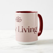 Lvely Living マグ  (正面右)