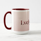 Lvely Living Mug  マグカップ (左)