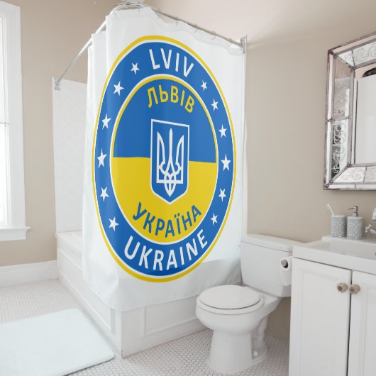 Lviv, Львів, Ukraine シャワーカーテン (インサイチュ)