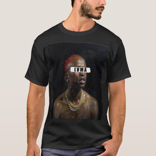LvmaロゴTシャツ ストリートウェア Tシャツ (正面)