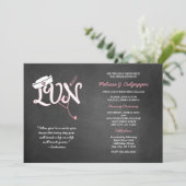 LVN卒業ナースピン留め式招待状 招待状 (スタンド正面)