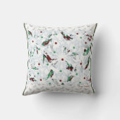 LWのクリスマスの靴の枕 クッション (裏面)